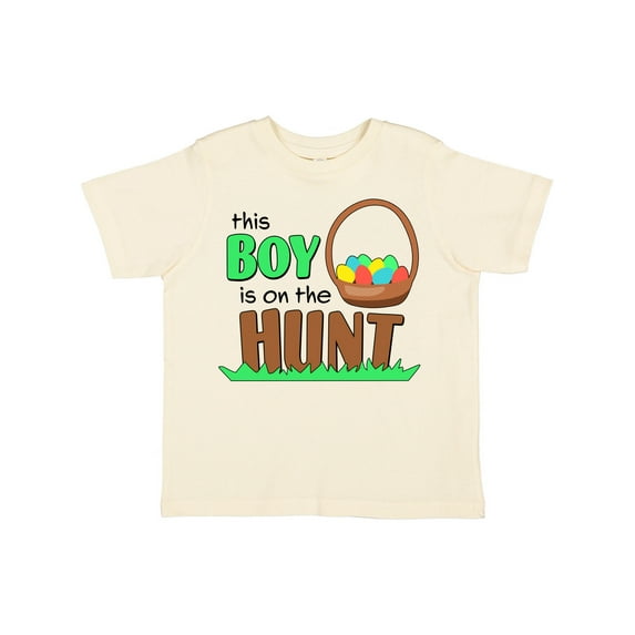 Inktastic This Boy is on the Hunt- Easter Eggs Boys Toddler T-Shirt