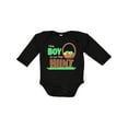 thumbnail image 1 of Inktastic This Boy is on the Hunt- Easter eggs Boys Long Sleeve Baby Bodysuit, 1 of 5
