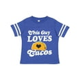 thumbnail image 1 of Inktastic This Guy Loves Tacos Boys Toddler T-Shirt, 1 of 5