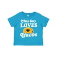 thumbnail image 1 of Inktastic This Guy Loves Tacos Boys Toddler T-Shirt, 1 of 5