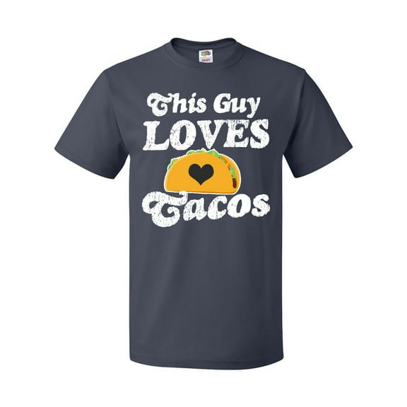 Inktastic This Guy Loves Tacos T-Shirt