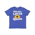thumbnail image 1 of Inktastic This Guy Loves Tacos Youth T-Shirt, 1 of 5