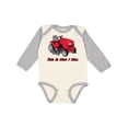 thumbnail image 1 of Inktastic This Is How I Roll Mower Boys or Girls Long Sleeve Baby Bodysuit, 1 of 5
