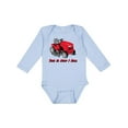 thumbnail image 1 of Inktastic This Is How I Roll Mower Boys or Girls Long Sleeve Baby Bodysuit, 1 of 5