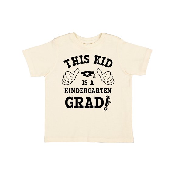 Inktastic This Kid Kindergarten Grad Boys or Girls Toddler T-Shirt