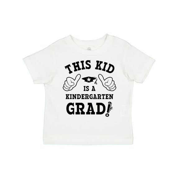 Inktastic This Kid Kindergarten Grad Boys or Girls Toddler T-Shirt