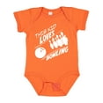 thumbnail image 1 of Inktastic This Kid Loves Bowling Boys or Girls Baby Bodysuit, 1 of 5