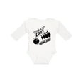 thumbnail image 1 of Inktastic This Kid Loves Bowling Boys or Girls Long Sleeve Baby Bodysuit, 1 of 5