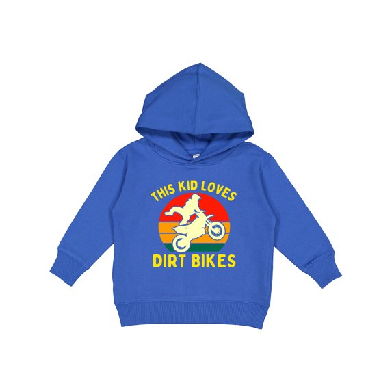 Inktastic This Kid Loves Dirt Bikes Motocross Toddler Hoodie