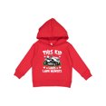 thumbnail image 1 of Inktastic This Kid Loves Lawn Mowers Toddler Hoodie, 1 of 4