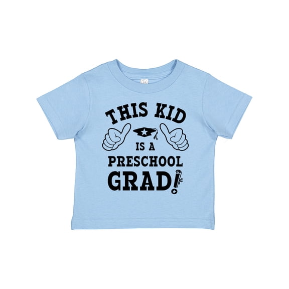Inktastic This Kid Preschool Grad Boys or Girls Toddler T-Shirt
