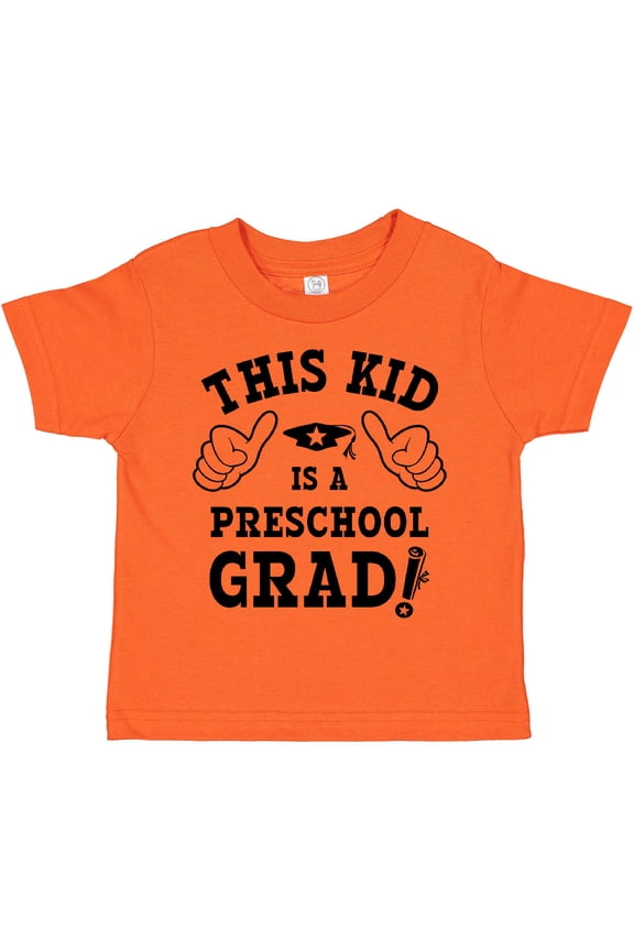 This Kid Preschool Grad Boys or Girls Toddler T-Shirt