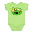 thumbnail image 1 of Inktastic This Little Bug is One First Birthdaysports Caterpillar Boys or Girls Baby Bodysuit, 1 of 5