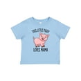 thumbnail image 1 of Inktastic This Little Piggy Loves Mama- cute Boys or Girls Baby T-Shirt, 1 of 5
