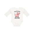 thumbnail image 1 of Inktastic This Little Piggy Loves Mama- cute Boys or Girls Long Sleeve Baby Bodysuit, 1 of 5