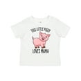 thumbnail image 1 of Inktastic This Little Piggy Loves Mama- cute Boys or Girls Toddler T-Shirt, 1 of 5