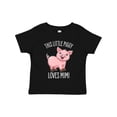 thumbnail image 1 of Inktastic This Little Piggy Loves Mimi- cute Boys or Girls Toddler T-Shirt, 1 of 5