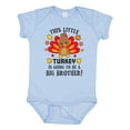 thumbnail image 1 of Inktastic This Little Turkey is Going to Be a Big Brother Boys Baby Bodysuit, 1 of 5