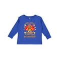 thumbnail image 1 of Inktastic This Little Turkey is Going to Be a Big Brother with Orange Text Boys Long Sleeve Toddler T-Shirt, 1 of 5