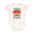 thumbnail image 1 of Inktastic This Little Turkey is Going to Be a Big Sister Girls Baby Bodysuit, 1 of 5