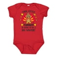 thumbnail image 1 of Inktastic This Little Turkey is Going to Be a Big Sister Girls Baby Bodysuit, 1 of 5