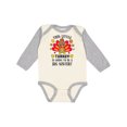 thumbnail image 1 of Inktastic This Little Turkey is Going to Be a Big Sister Girls Long Sleeve Baby Bodysuit, 1 of 5