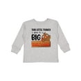 thumbnail image 1 of Inktastic This Little Turkey is Gonna Be a Big Brother Boys Long Sleeve Toddler T-Shirt, 1 of 5