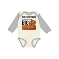 thumbnail image 1 of Inktastic This Little Turkey is Gonna be a Big Brother Boys Long Sleeve Baby Bodysuit, 1 of 5