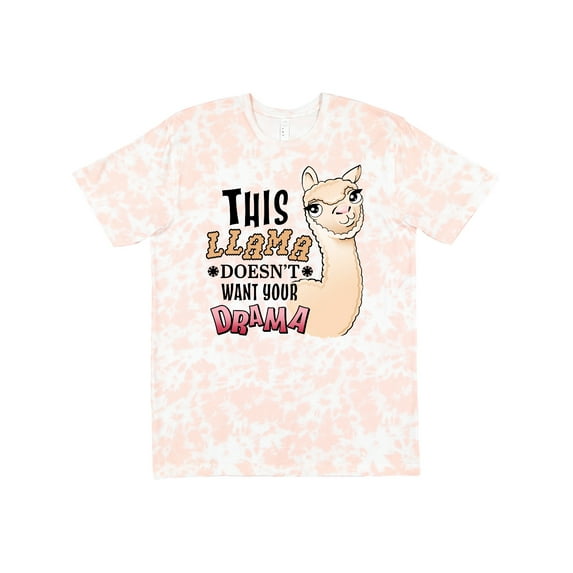 Inktastic This Llama Doesn't Want Your Drama Cute Llama T-Shirt
