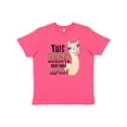 thumbnail image 1 of Inktastic This Llama Doesn't Want Your Drama cute llama Youth T-Shirt, 1 of 5