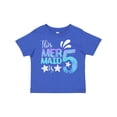 thumbnail image 1 of Inktastic This Mermaid is 5 with Starfish and Scales Boys or Girls Toddler T-Shirt, 1 of 5