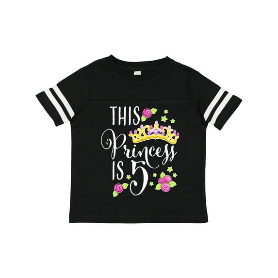 Inktastic This Princess is Five 5th Birthday Girls Toddler T-Shirt