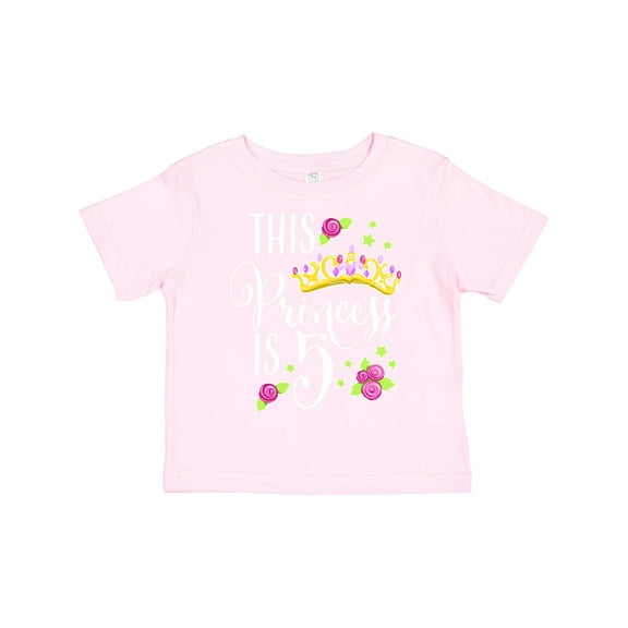 Inktastic This Princess is Five 5th Birthday Girls Toddler T-Shirt