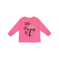 thumbnail image 1 of Inktastic This Princess is Four 4th Birthday Girls Long Sleeve Toddler T-Shirt, 1 of 5