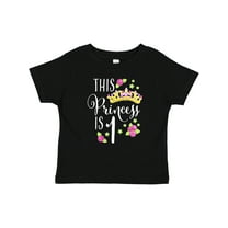 Inktastic This Princess is One First Birthday Girls Baby T-Shirt