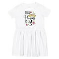 thumbnail image 1 of Inktastic This Princess is Three Third Birthday Girls Toddler Dress, 1 of 5
