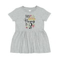 thumbnail image 1 of Inktastic This Princess is Two Second Birthday Girls Baby Dress, 1 of 5