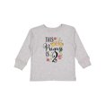 thumbnail image 1 of Inktastic This Princess is Two- Second Birthday Girls Long Sleeve Toddler T-Shirt, 1 of 5