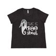 thumbnail image 1 of Inktastic This is Boo Sheet Funny Halloween Ghost Women's Plus Size T-Shirt, 1 of 5