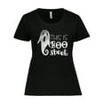 thumbnail image 1 of Inktastic This is Boo Sheet Funny Halloween Ghost Women's Plus Size T-Shirt, 1 of 5