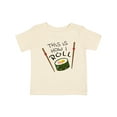thumbnail image 1 of Inktastic This is How I Roll Cute Sushi Boys or Girls Baby T-Shirt, 1 of 5