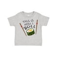 thumbnail image 1 of Inktastic This is How I Roll Cute Sushi Boys or Girls Toddler T-Shirt, 1 of 5