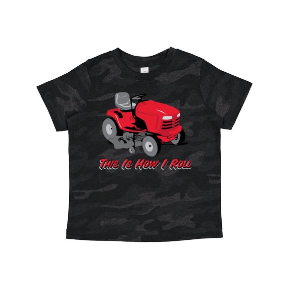 Inktastic This is How I Roll Mower Boys or Girls Toddler T-Shirt