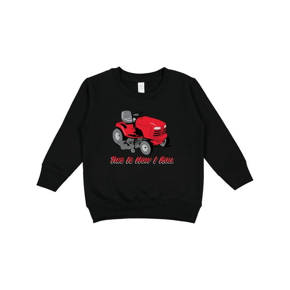 Inktastic This is How I Roll Mower Toddler Sweatshirt