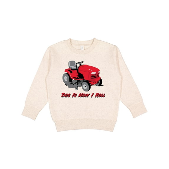 Inktastic This is How I Roll Mower Toddler Sweatshirt
