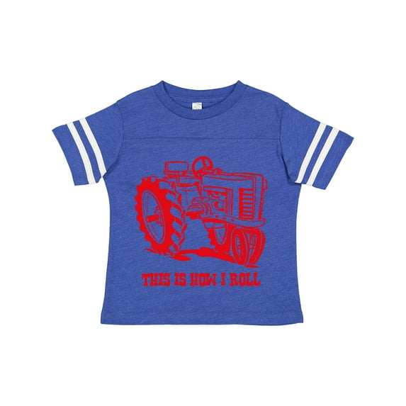 Inktastic This is How I Roll Tractor Red Boys or Girls Toddler T-Shirt
