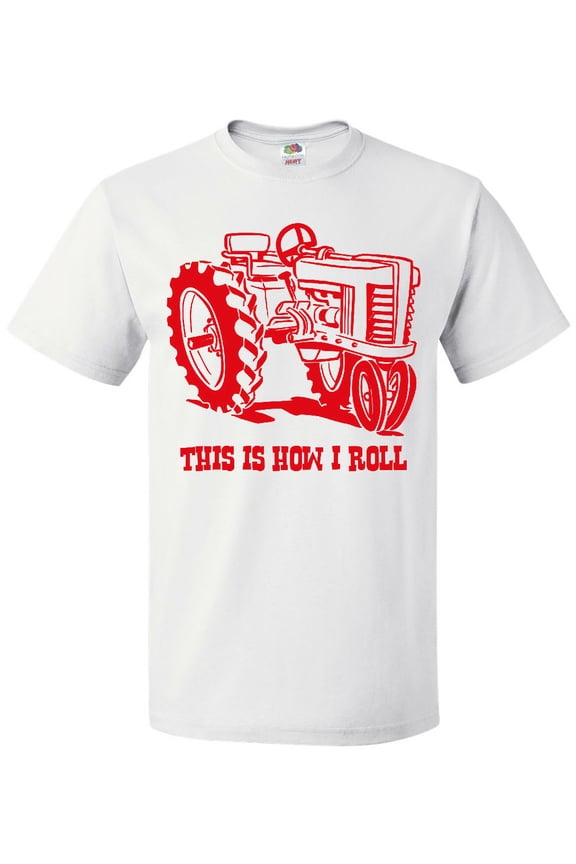 This is How I Roll Tractor RED T-Shirt