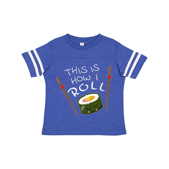 Inktastic This is How I Roll- cute sushi Boys or Girls Toddler T-Shirt