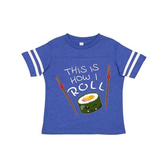Inktastic This is How I Roll- cute sushi Boys or Girls Toddler T-Shirt