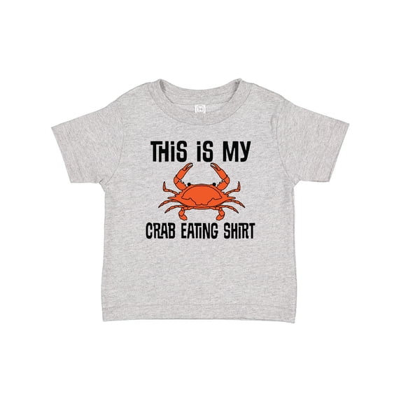 Inktastic This is My Crab Eating Shirt Boys or Girls Baby T-Shirt